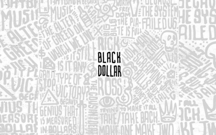 Rick Ross Black Dollar Mixtape Cover