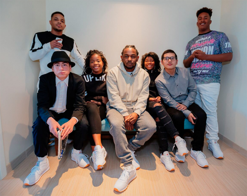 Kendrick Lamar Gives Back