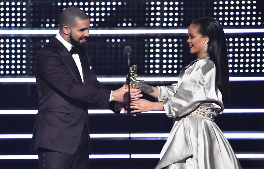 Drake and Rihanna