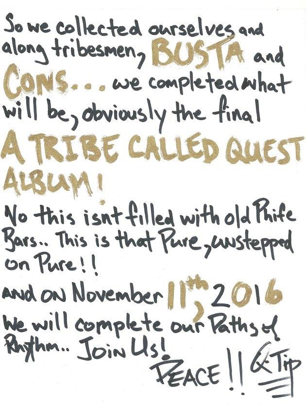 New ATCQ Album