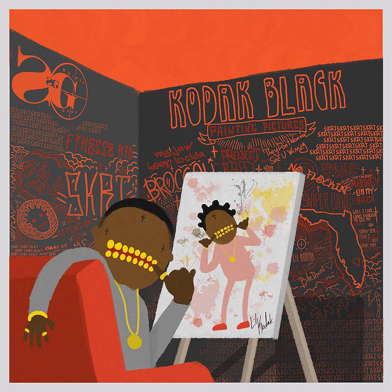 Kodak Black Painting Pictures album