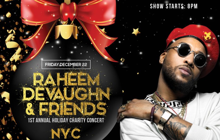 Raheem DeVaughn & Friends Holiday Concert