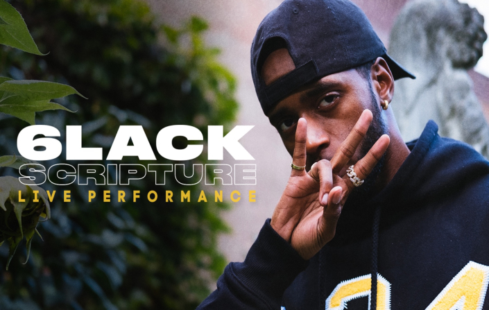6lack Scripture video
