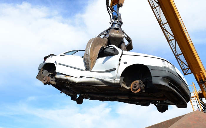 Old Beat-Up Cars