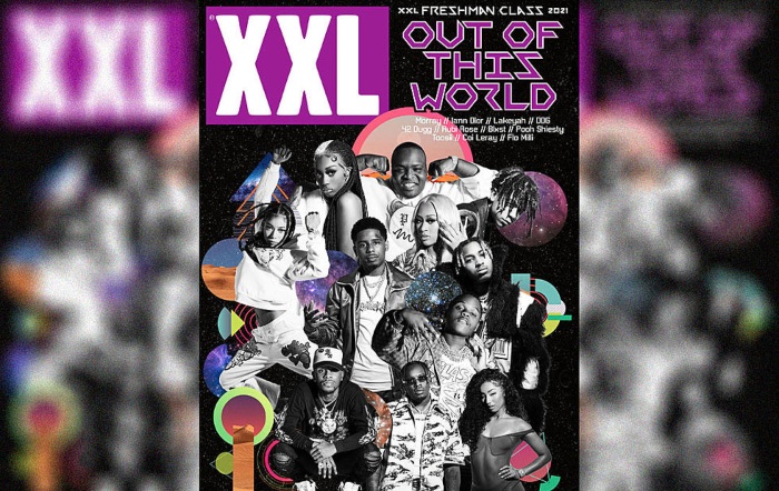 2021 xxl freshman magazine cover