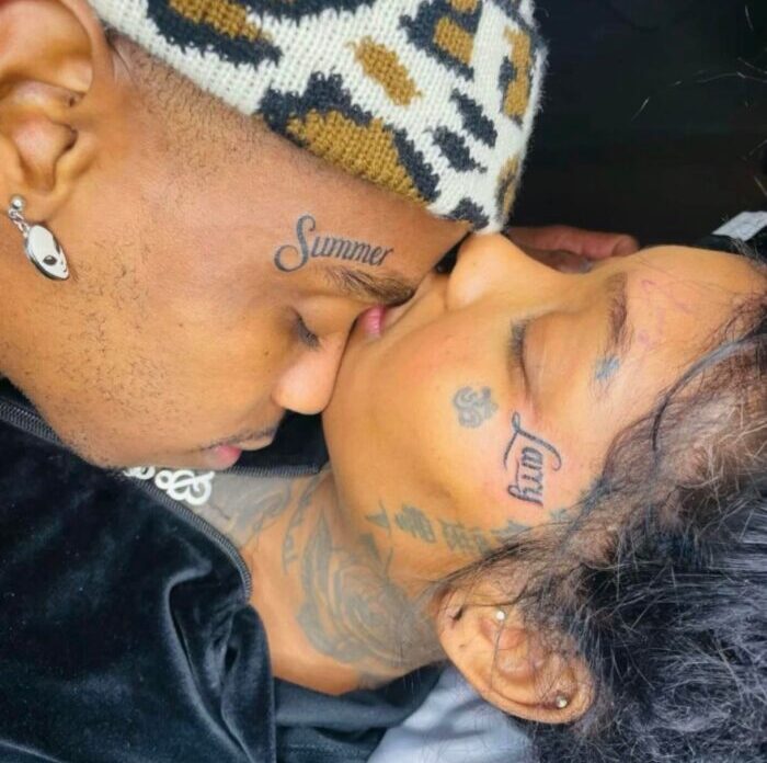 Summer Walker Tattoos Boyfriend's Name - Summer Walker Face Tattoo