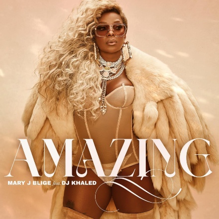 Mary J Blige Amazing single art work