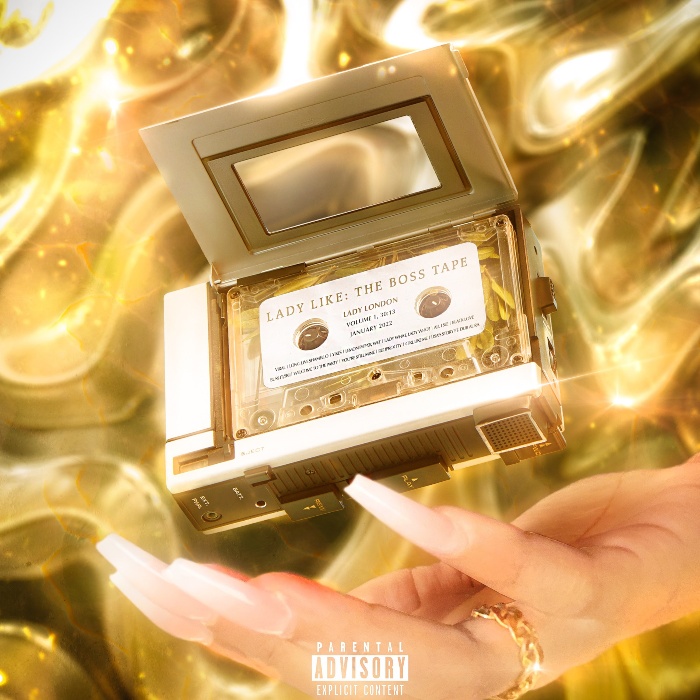 Lady London Lady Like The Boss Tape Mixtape Cover Art