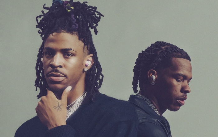 Lil Baby and Ja Morant Dark Mode
