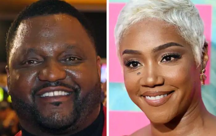Aries Spears and Tiffany Haddish