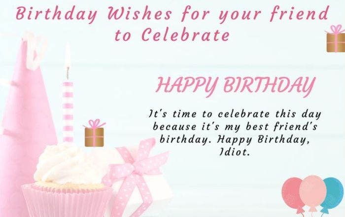 Birthday Wishes For Your Friend