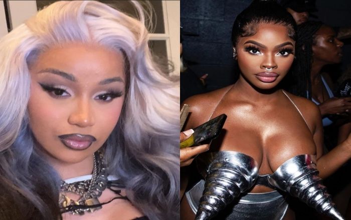 Rappers Cardi B & JT of The City Girls Take Their "Beef" From the DMs to the Timeline on Twitter