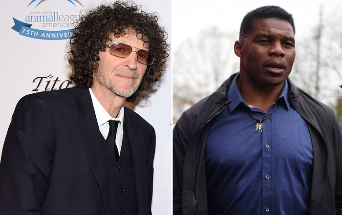 Herschel Walker Howard Stern