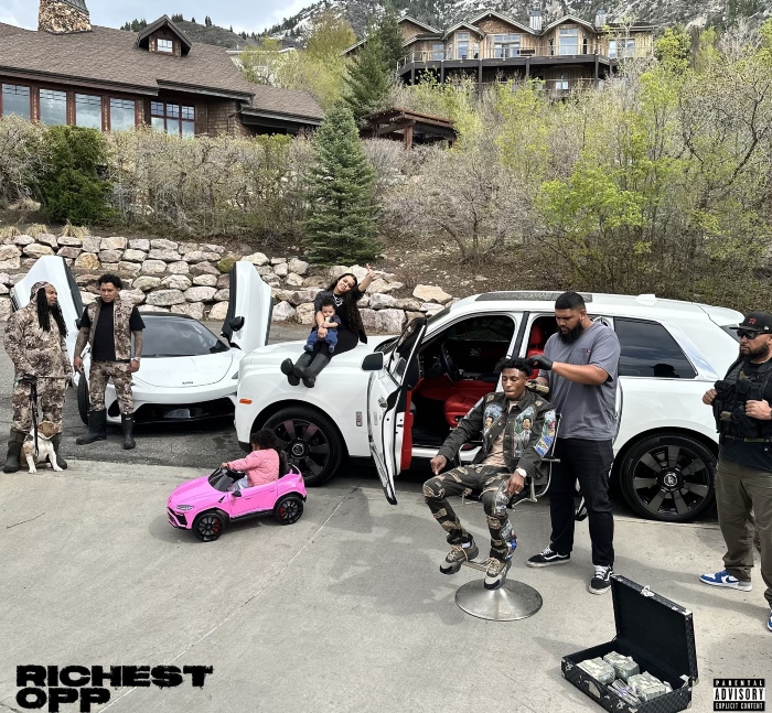 YoungBoy Never Broke Again Richest Opp Mixtape Cover