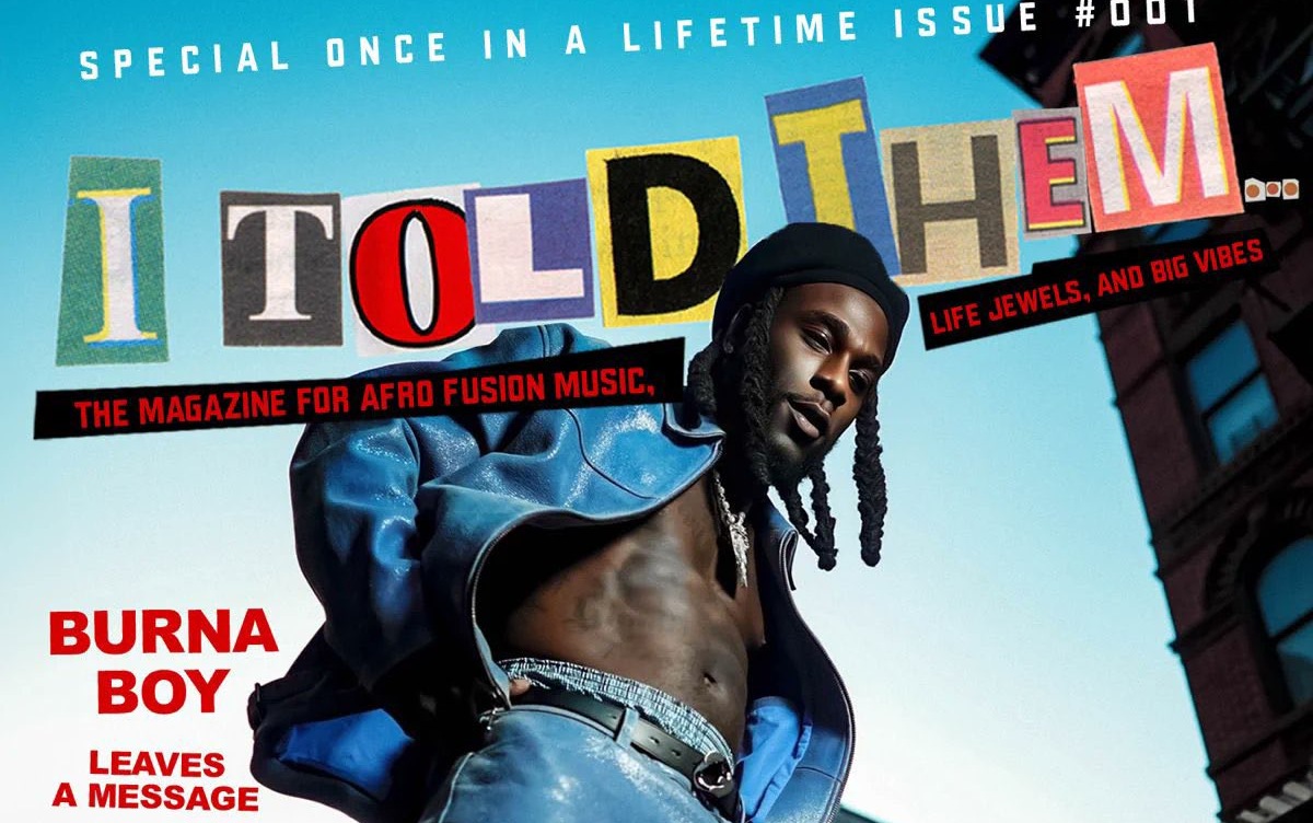 Burna Boy I Told Them Album Cover