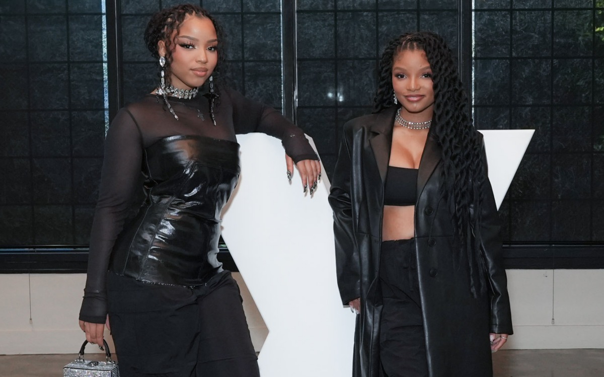 Cloe and Halle Bailey amid Halle Bailey pregnant rumors
