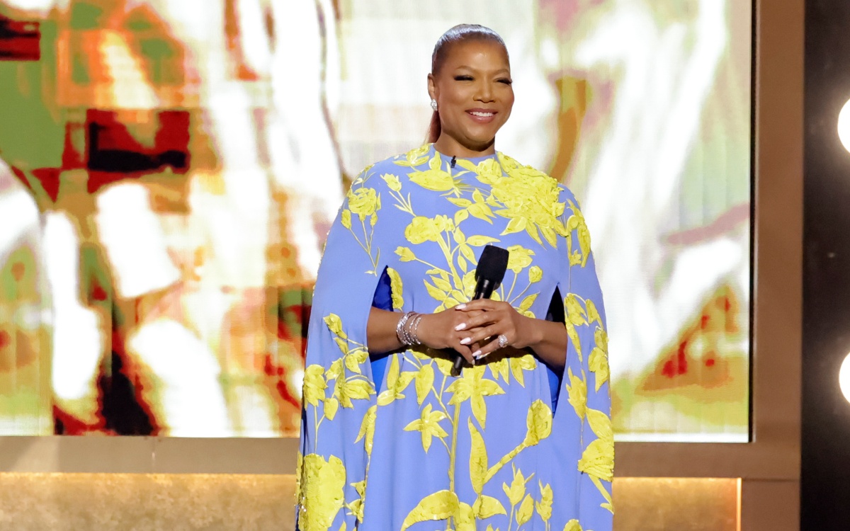 Queen Latifah National Anthem Performance