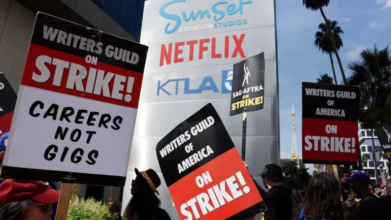 Writers Strike Over