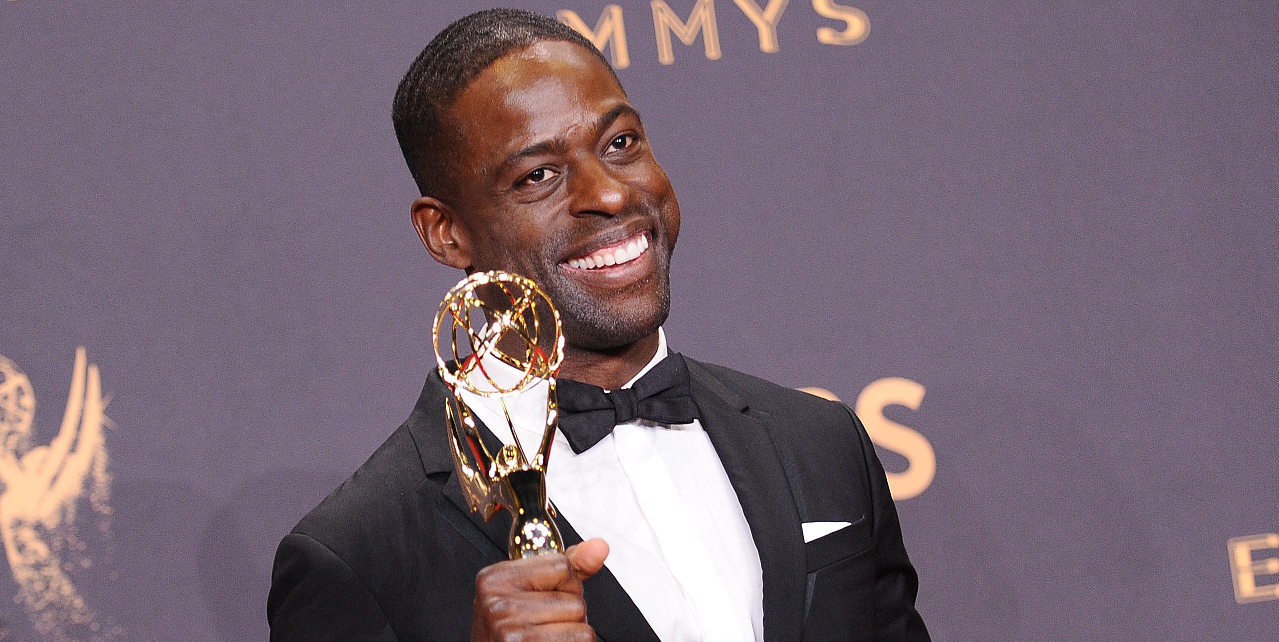 Sterling K. Brown attends the 69th annual Primetime Emmy Awards at Microsoft Theater on September 17, 2017, in Los Angeles, California.