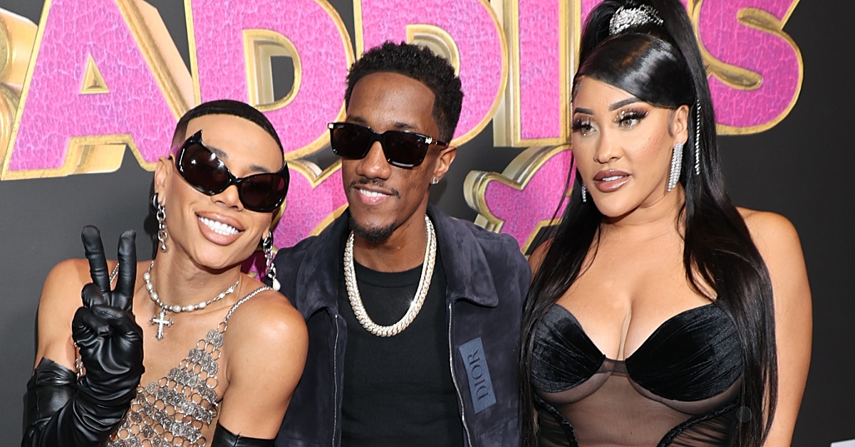 Bobby Lytes, Lemuel Plummer and Natalie Nunn attend the Los Angeles Premiere of Zeus 'BADDIES EAST'