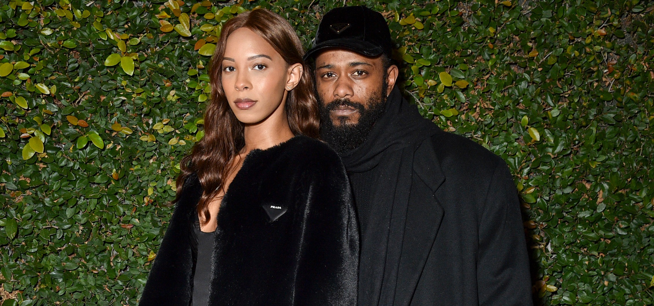 Kasmere Trice and LaKeith Stanfield at the Cultured Hollywood Issue Dinner