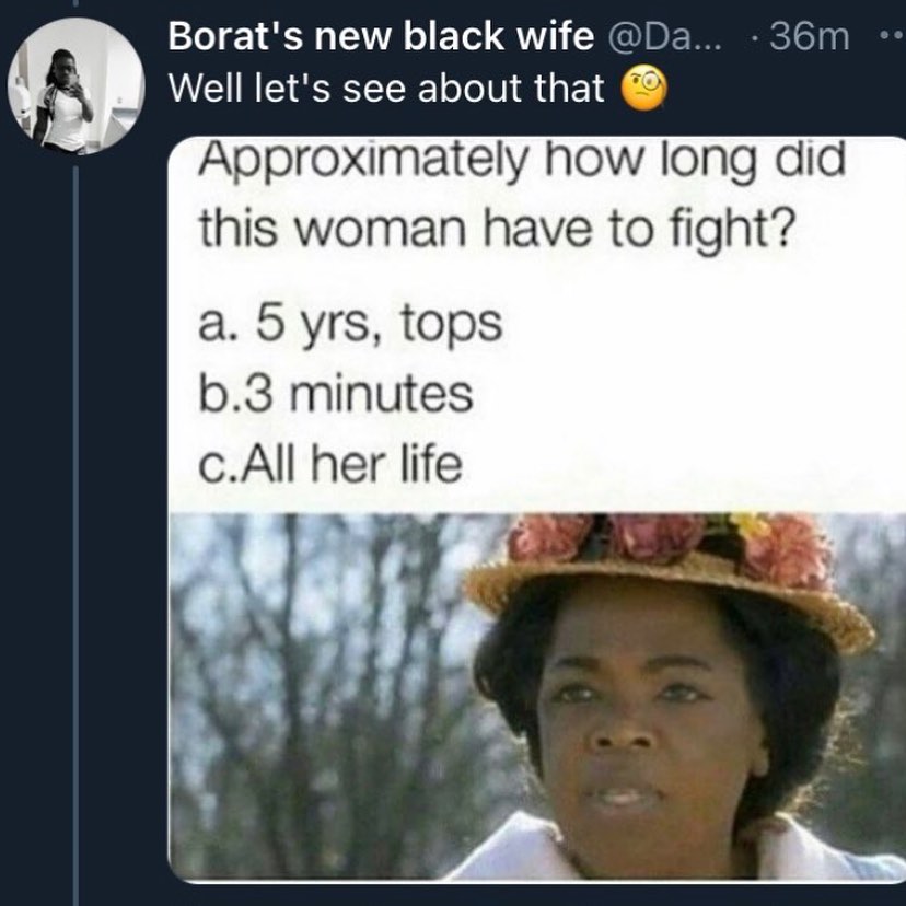 Juneteenth Color Purple meme