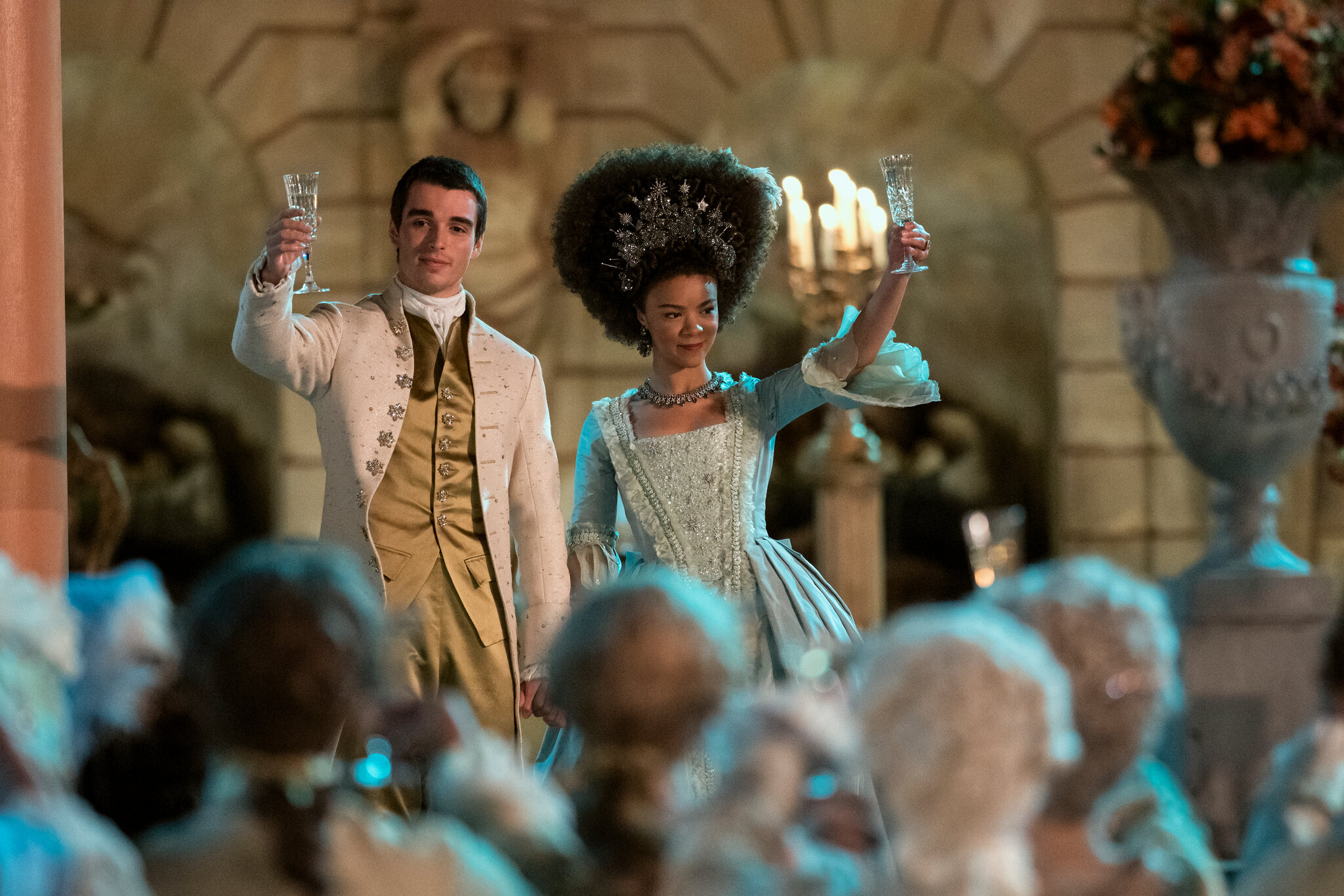 Actors appear in 'Queen Charlotte: A Bridgerton Story'