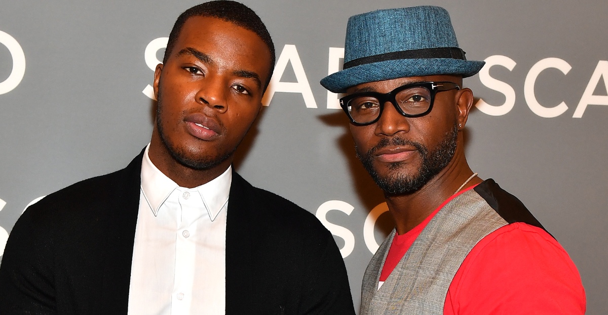 Daniel Ezra and Taye Diggs attends the 'All American' press junket during SCAD