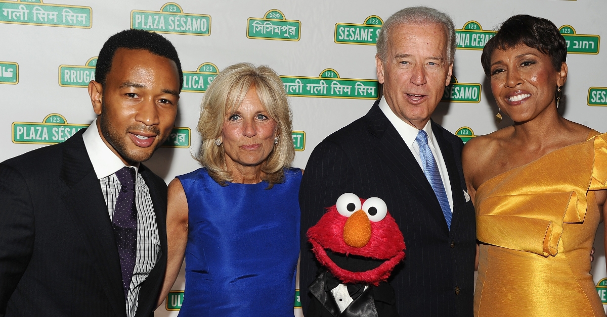 John Legend, Jill Biden, Vice-President Joe Biden and Robin Roberts