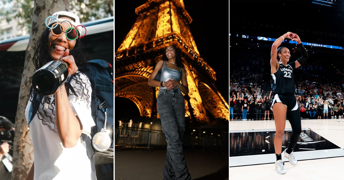 A'ja Wilson Photo Tri-Grid