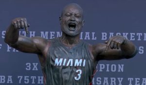 Dwyane Wade Humble Response to Backlash on New Bronze Statue