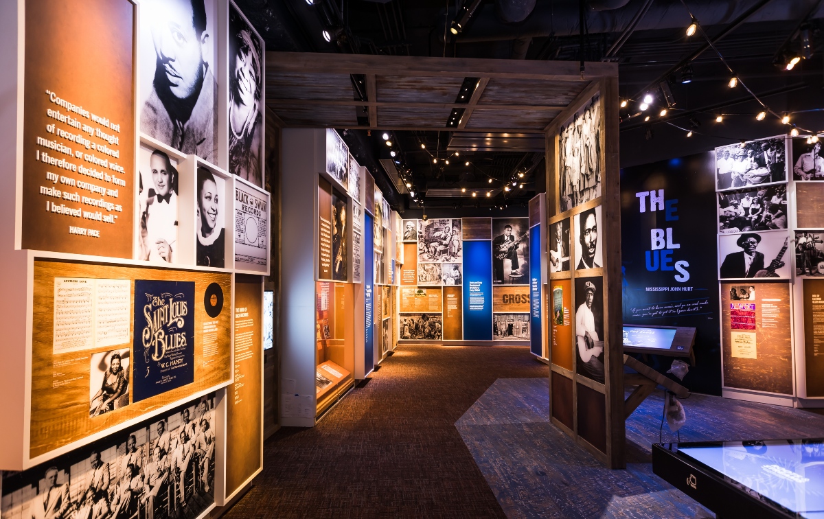 National Museum of African American Music exhibits