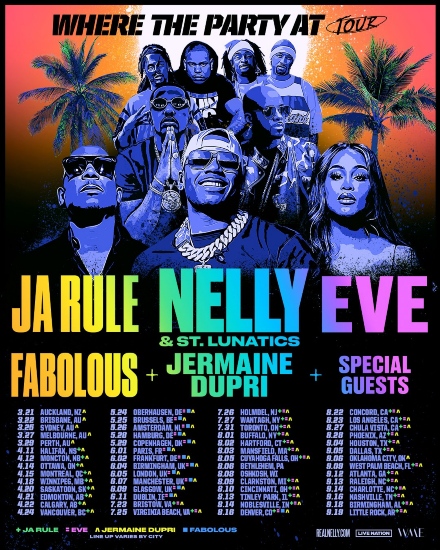 Where The Part At Tour poster